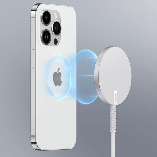 ESR Kabelloses Ladegerät (Qi Pad) 15W Gray (Halolock 2-pack)