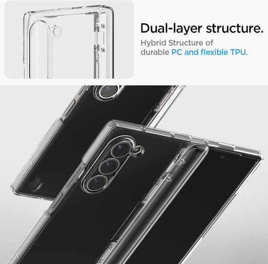 Spigen Ultra Hybrid Pro Back Cover Πλαστικό 2mm Διάφανο (Galaxy Z Fold6)