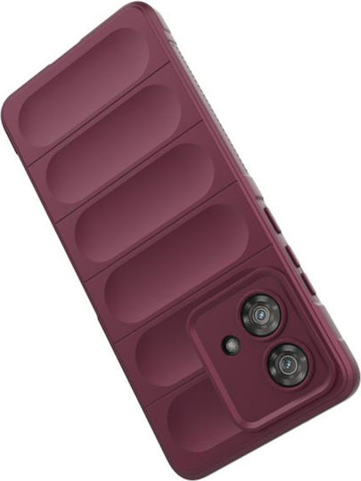 Techsuit Shield Back Cover Silicon Burgundy (Motorola Edge 40 Neo)