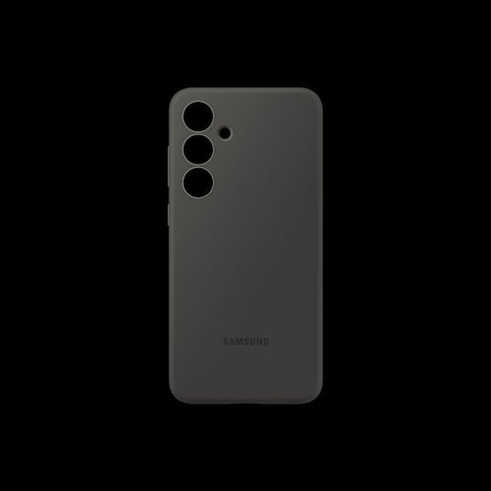 Samsung Back Cover Silicone Black (Galaxy S24 FE)