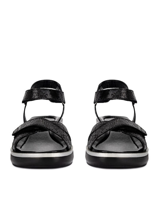 Sandale casual damă în Culoare Negru