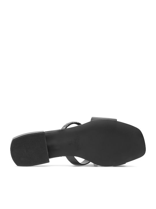Flache Sandalen für Damen in Schwarz Farbe