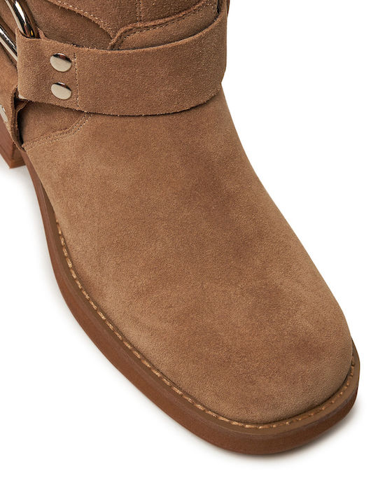 Damenstiefel Beige