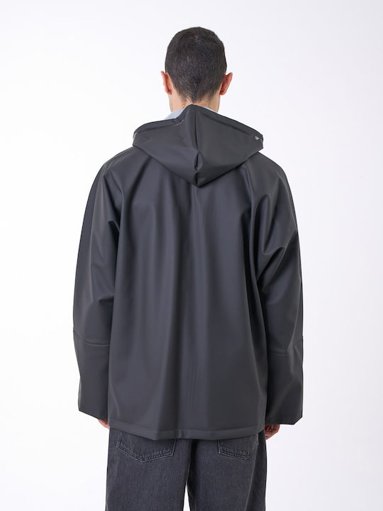 Anorak Αδιάβροχο Σακάκι Strutter Flex Long-μαύρο