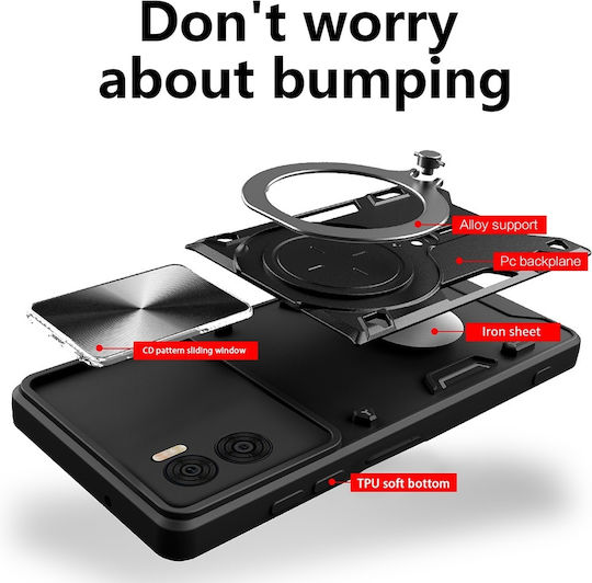 Techsuit Camguard Pro Back Cover Σιλικόνης Κόκκινο (OnePlus Nord CE 4 Lite)