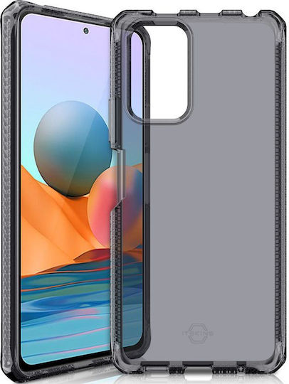 ITSkins Spectrum Back Cover Σιλικόνης Μαύρο (Redmi Note 10 Pro)