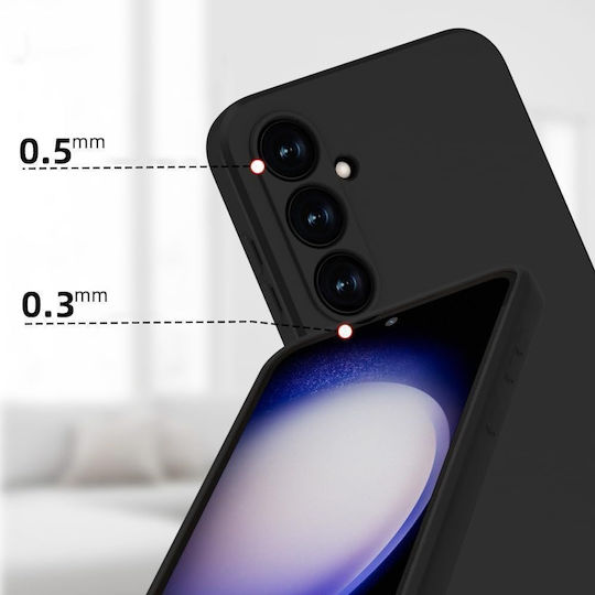 Tech-Protect Icon Back Cover Σιλικόνης Μαύρο (Moto G55)