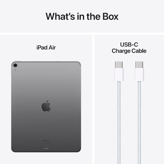 Apple iPad Air 2024 13Inches (8GB/128GB) Space Gray