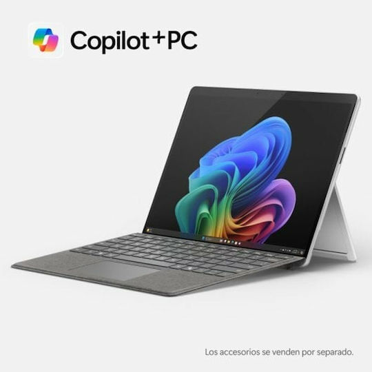 Microsoft Surface Pro Copilot+ PC (11th Edition) 13" Tablet (16GB/256GB/Snapdragon X Plus/Windows 11 Home) Platinum