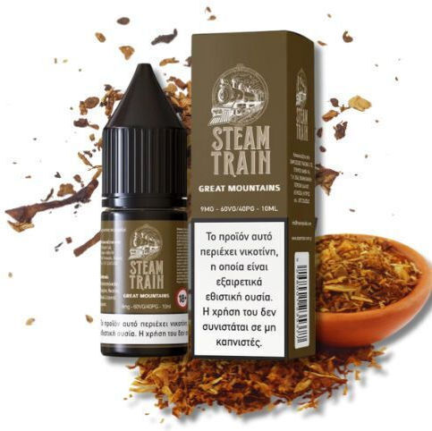 Steam Train Fertige Nachfüllflüssigkeit mit Rauchen Geschmack 12mg 10ml