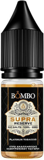 Bombo Fertige Nachfüllflüssigkeit Supra Reserve mit Rauchen / Nüsse Geschmack 20mg 10ml
