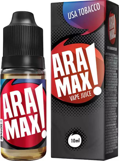 Aramax Ready-to-use E-Liquid Usa Tobacco with Smoking Flavor 3mg 10ml