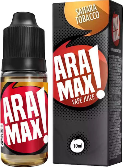Aramax Έτοιμο Υγρό Αναπλήρωσης Sahara Tobacco με Καπνική Γεύση 18mg 10ml