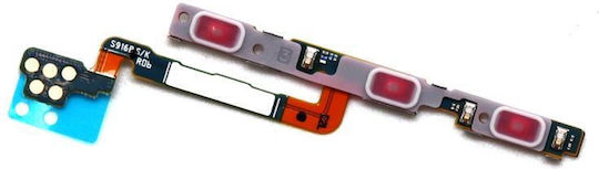 Samsung Flex Cable with On / Off button in Black color for Galaxy S23+ 5G