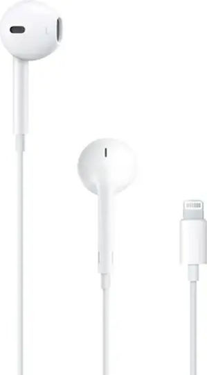 Apple EarPods Earbuds Handsfree Headphones with Connector Lightning White