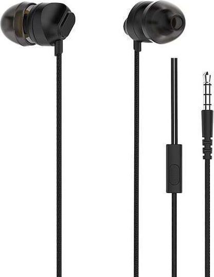 Somostel SMS-CS04 In-ear Handsfree με Βύσμα 3.5mm Μαύρο