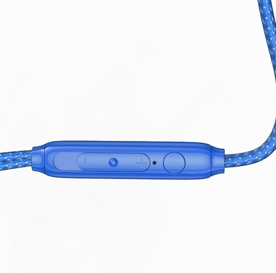 XO EP55 În ureche Handsfree cu două căști cu mufă 3.5mm Albastru