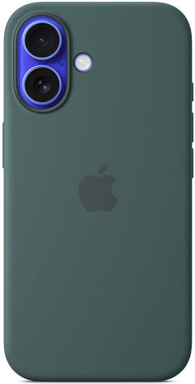 Apple Back Cover Silicone Lake Green (iPhone 16)