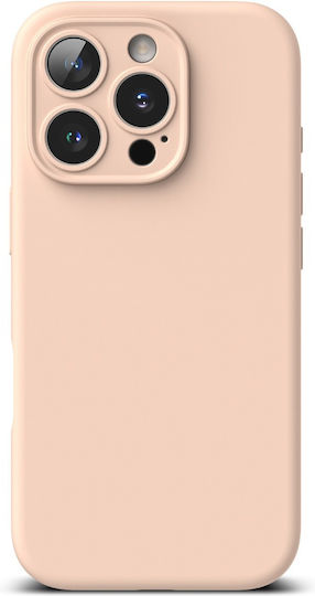 Ringke Magnetic Back Cover Silicone Pink (iPhone 16 Pro Max)