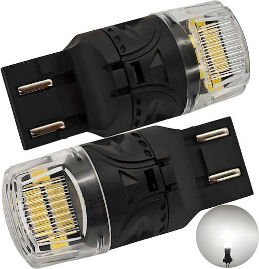 W21/5w Led Bulb 7443 12v Canbus 1800lm White
