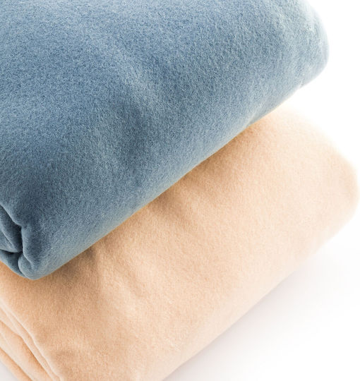 InnovaGoods Doublanket Μονή 160x180εκ. Μπλε
