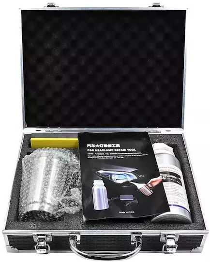 Scheinwerfer-Restaurationsset für Autos, chemisches Polieren, Kratzerreinigung, 800 ml Set, Kunststoff