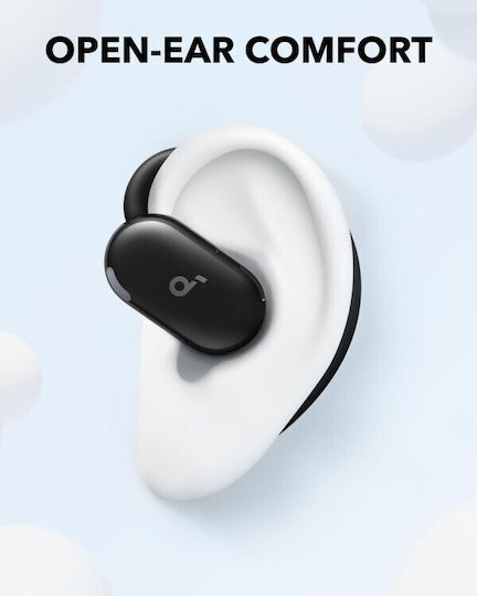 Soundcore by Anker V20i Open Ear Bluetooth Handsfree Earphones with Sweat Resistance and Charging Case Black