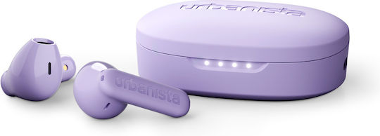 Urbanista Copenhagen 2 Ohrstöpsel Bluetooth-Freisprecheinrichtung Kopfhörer mit Schweißresistenz und Ladeetui Lavender Purple