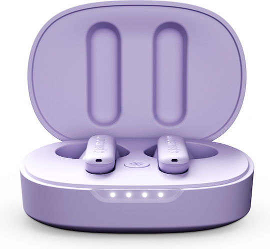 Urbanista Copenhagen 2 Ohrstöpsel Bluetooth-Freisprecheinrichtung Kopfhörer mit Schweißresistenz und Ladeetui Lavender Purple
