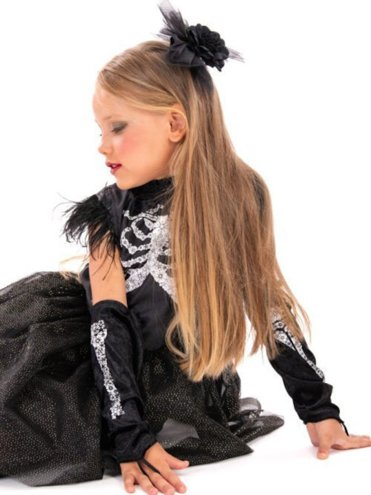 Costum de Carnaval pentru Copii Schelet Voodoo