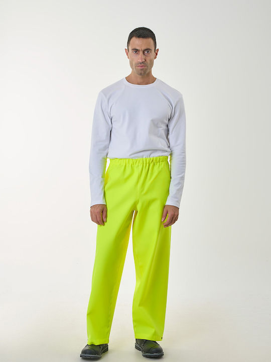 Pantaloni Anorak Impermeabili Way Fluo Galben