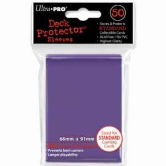 Ultra Pro Card Sleeves Standard Size 50τμχ Purple