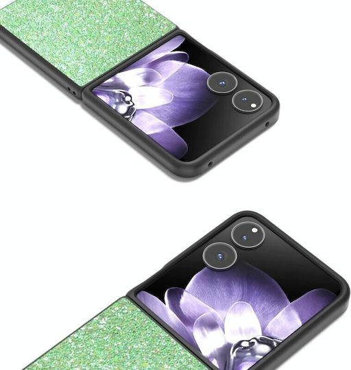 Glitter Powder Книга Пластмаса Зелен (Xiaomi Mix Flip)