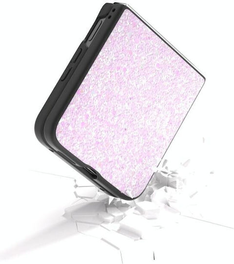 Glitter Powder Book Πλαστικό Ροζ (Xiaomi Mix Flip)