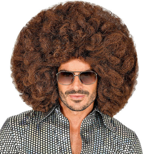 Afro Carnival Wig Afro Chestnut