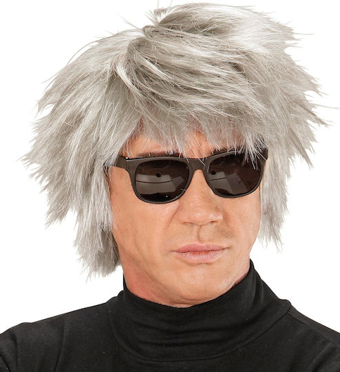 Karnevalsperücke Afro Gray für Halloween