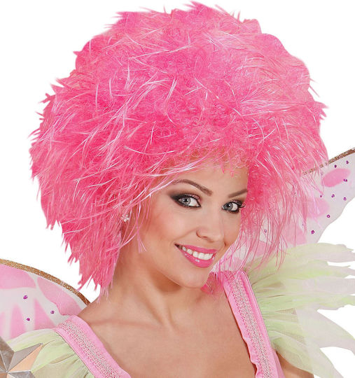 Fairy Karnevalsperücke Afro Orange