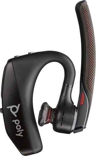 Poly Voyager 5200 Black & BT600 Adapter Fără fir In Ear Căști Multimedia cu microfon și conexiune Bluetooth