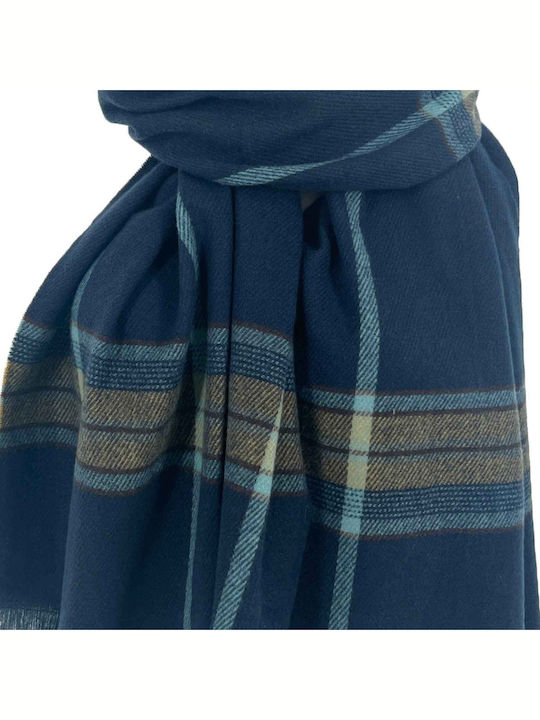 Frauen Wollschal Blau