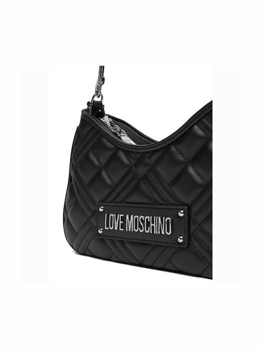 Moschino Γυναικεία Τσάντα Ώμου Μαύρη