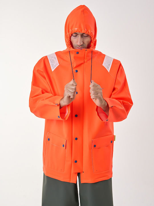 Anorak Waterproof Sea Jacket Marcolong-reflective