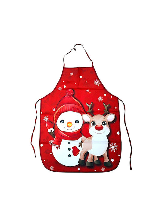 Kitchen Apron with Snowman Kitchen Apron with Snowman
