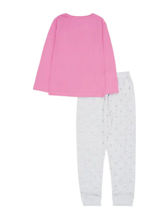 Disney Kids' Pajamas Winter Pink, Grey Melange Minnie