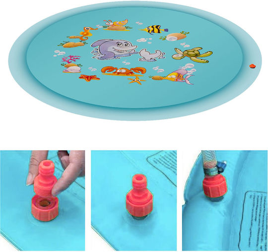 Inflatable Mat Sprinklers Zola Marine Model Pvc 165 Cm
