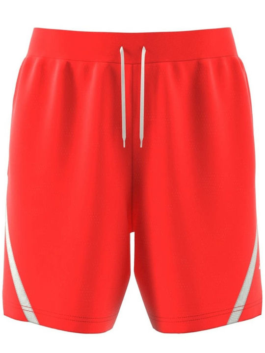 adidas Mesh Men's Athletic Shorts Red