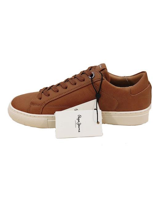 Pepe Jeans Joe Basic Sneakers Tan Brown