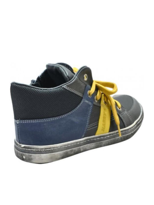 Kids Boots with Laces Gray