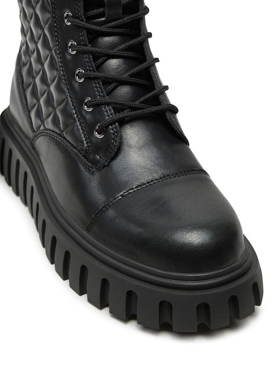 Stiefeletten Damen Schwarz