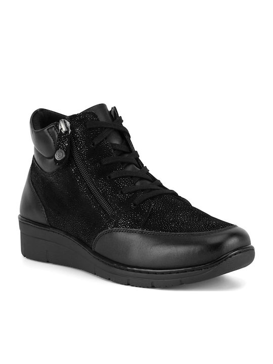 Women's Ankle Boots Platform Black