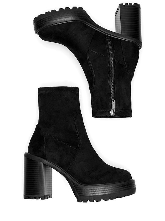 Stiefeletten Damen Schwarz